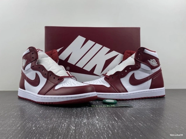 Rep TBkick High DZ5485-160 OG Air Jordan 1 Red Team 0822